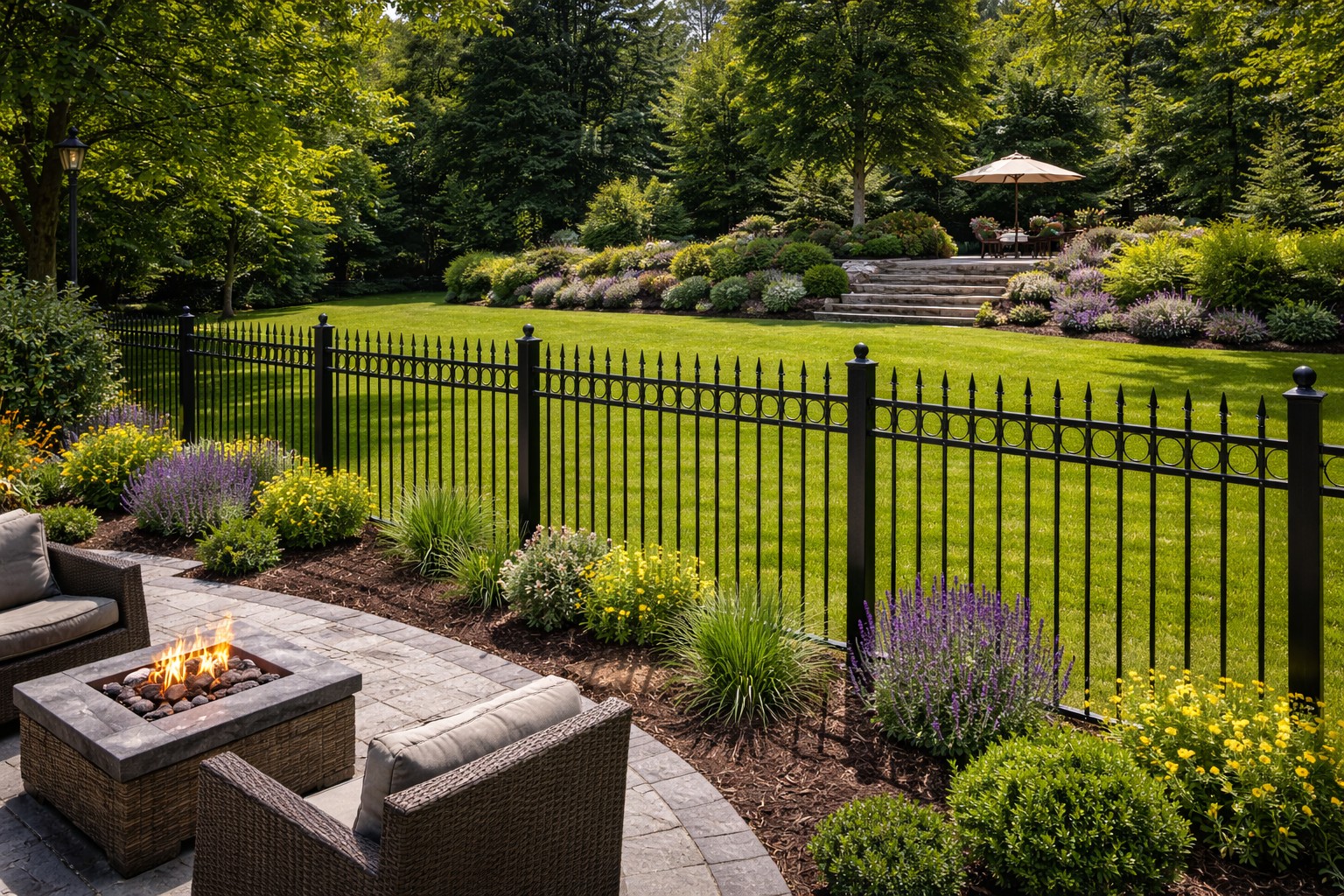 Iron Fencing